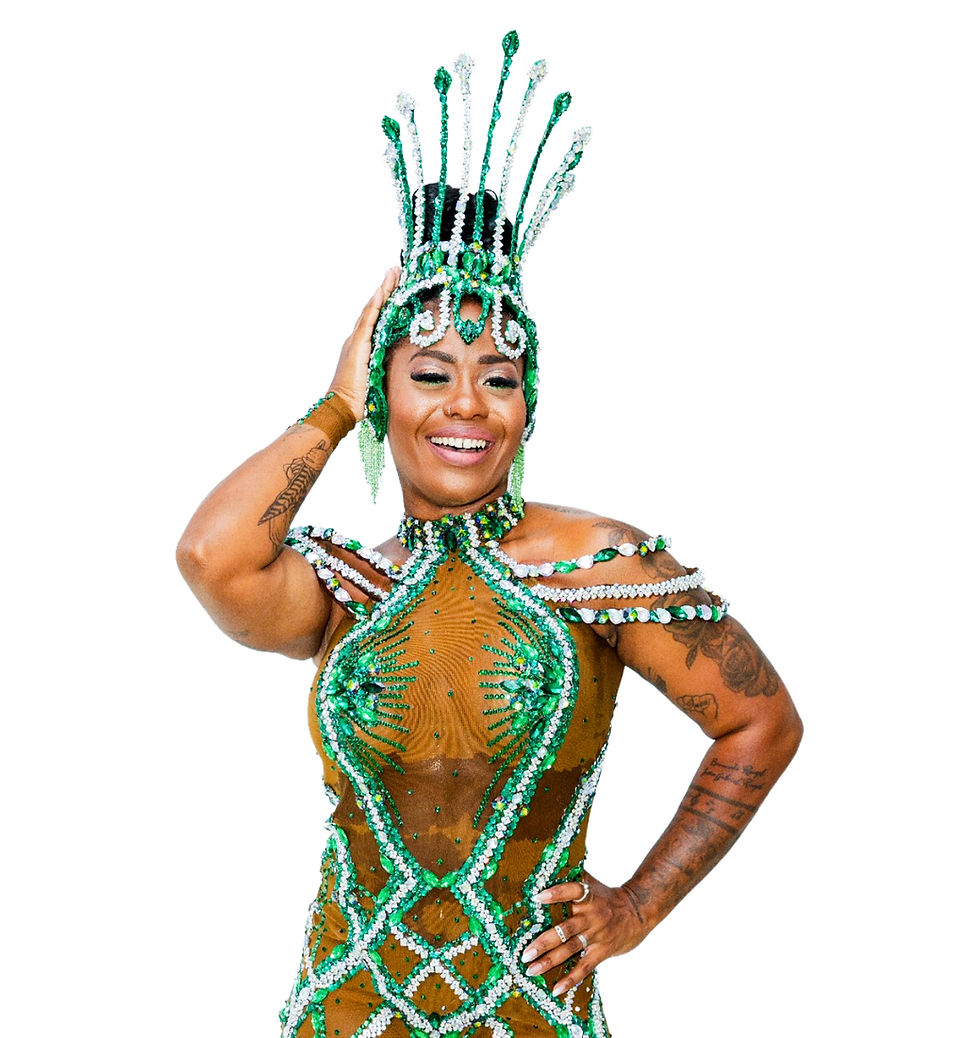 Juliana Rangel é a nova Rainha de Bateria do Cubango