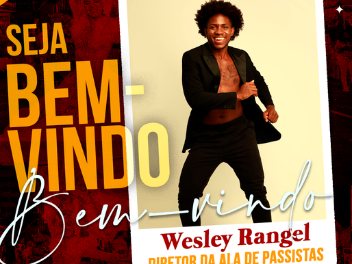 Wesley Rangel é o novo diretor da Ala de Passistas da Alegria da Zona Sul