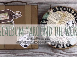Around the world | Reisealbum im Koffer