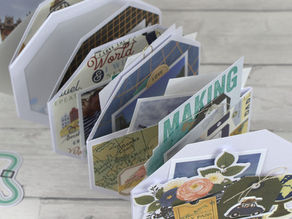 Achteck-Album Kreativsüchtig #8