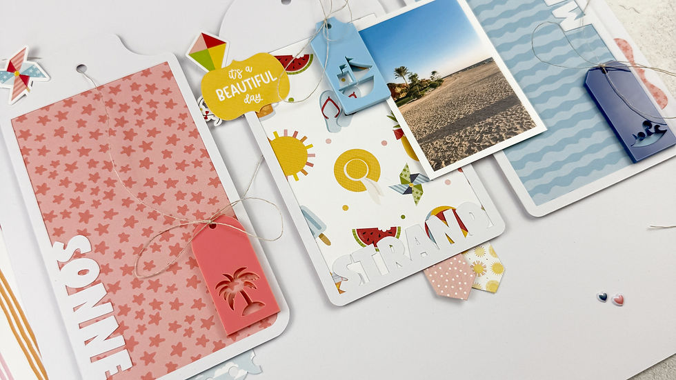 Miniaturbild: OWS - 008 - Mini Album Sommer Momente & Sommerlayouts