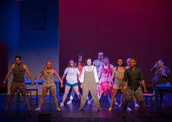 Ensemble in Mamma Mia