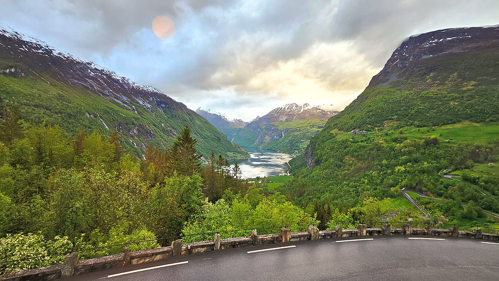 Room view at Hotell Utsikten