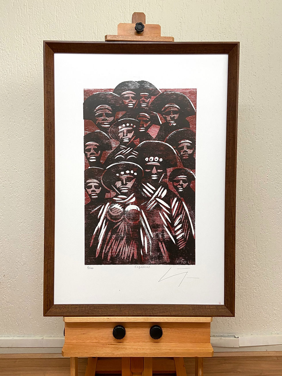 xilogravura cangaço sertão nordestino cariri xilo arte brasileira Brazilian woodcut grabado
