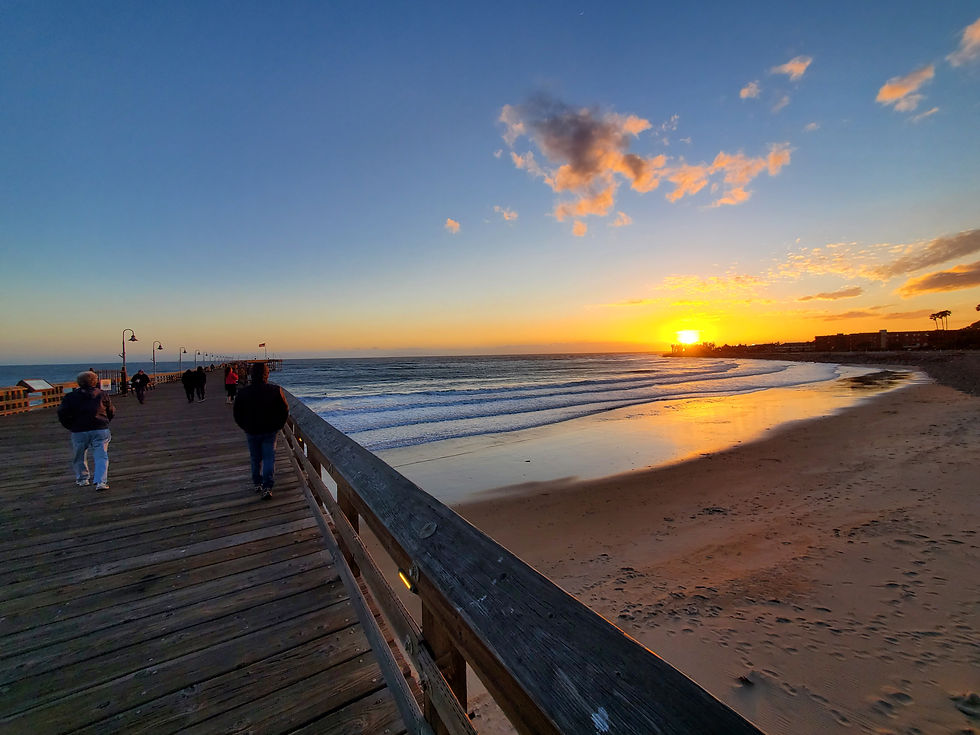 Ventura Pier at sunset