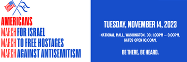 SIHC to Attend March for Israel in Washington DC