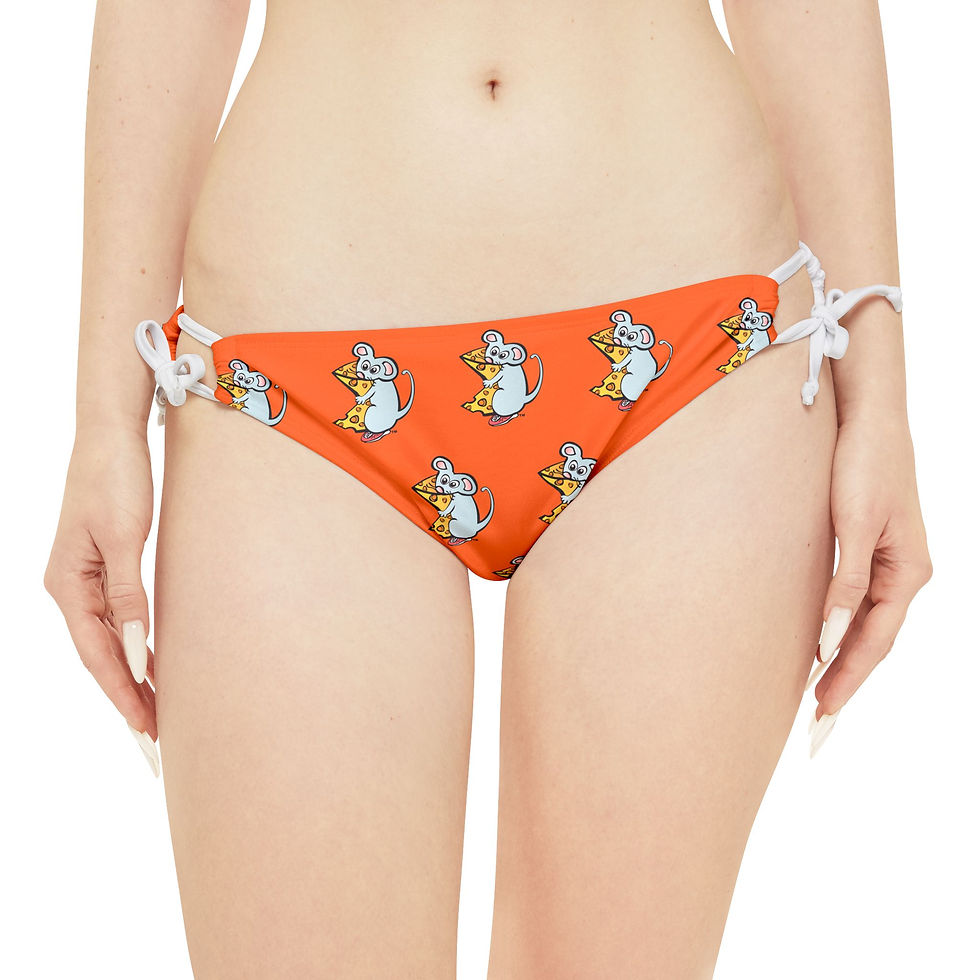 Thumbnail: Loop Tie Side Bikini Bottom (AOP)