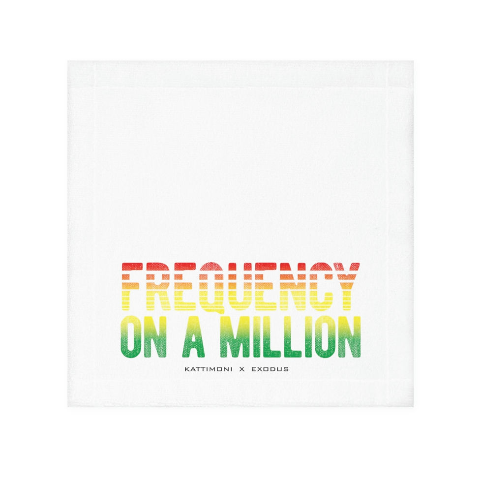 Thumbnail: Frequency on a Million Face Towel