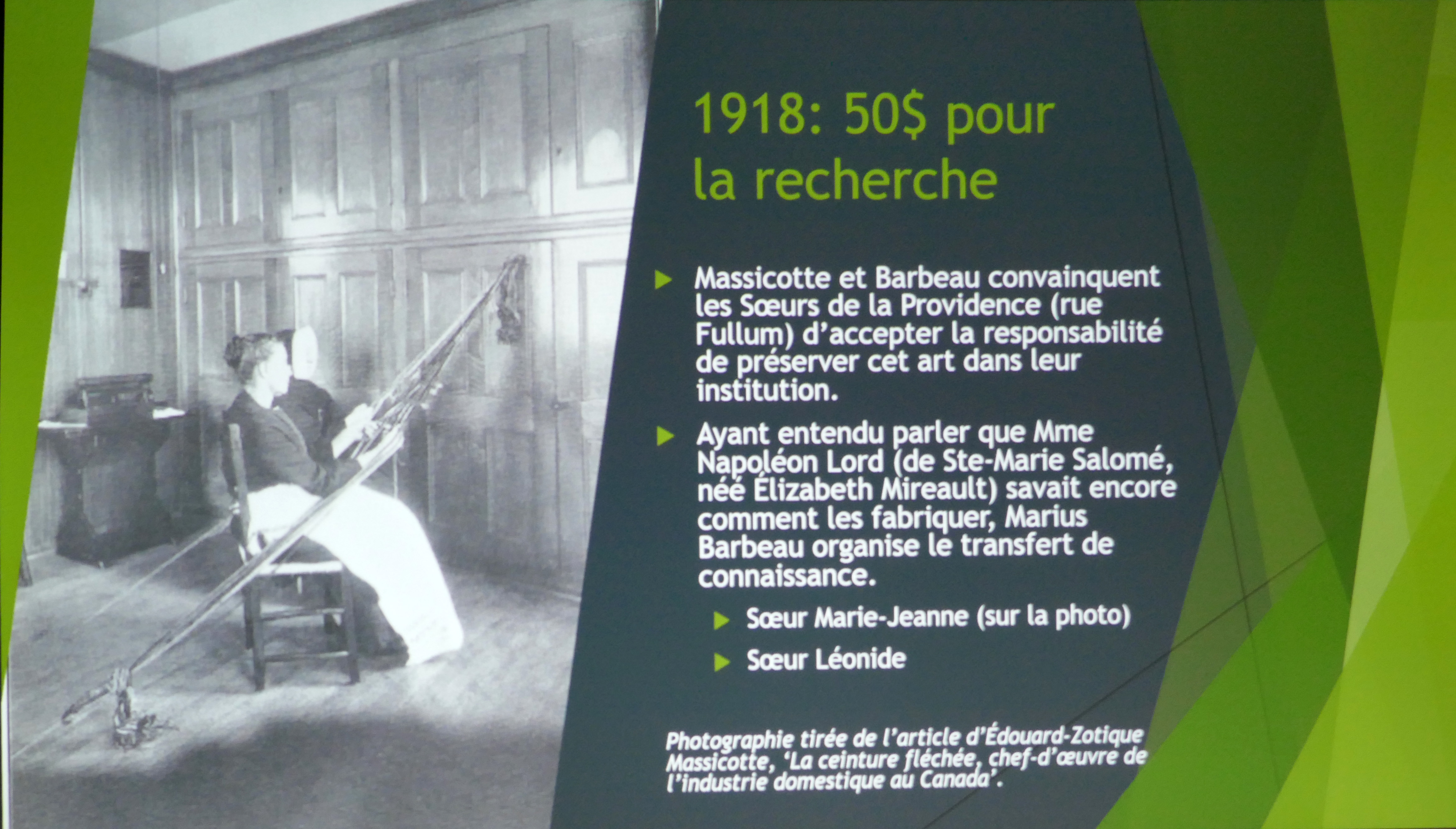 Ceinture fléchée