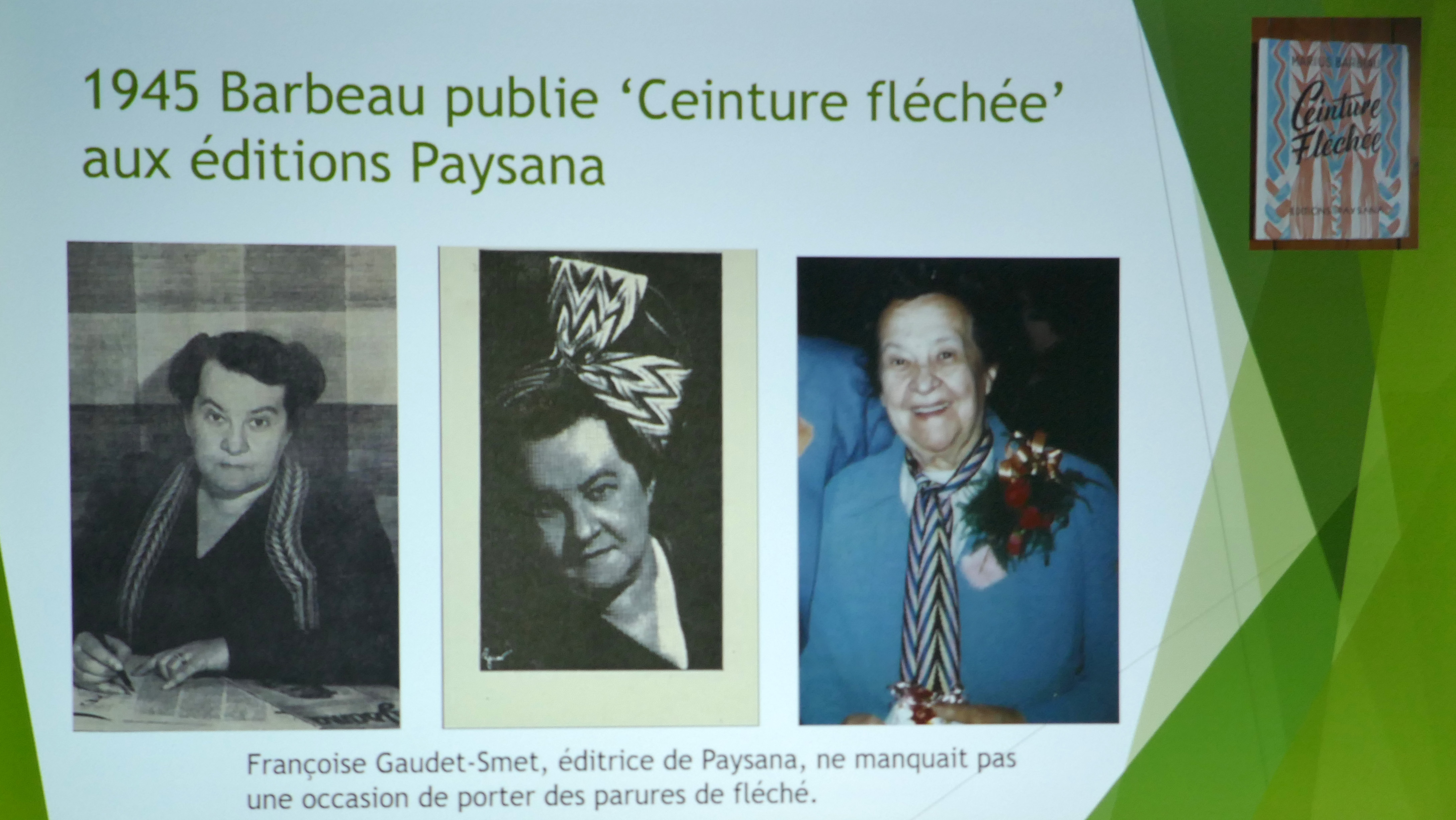 Ceinture fléchée