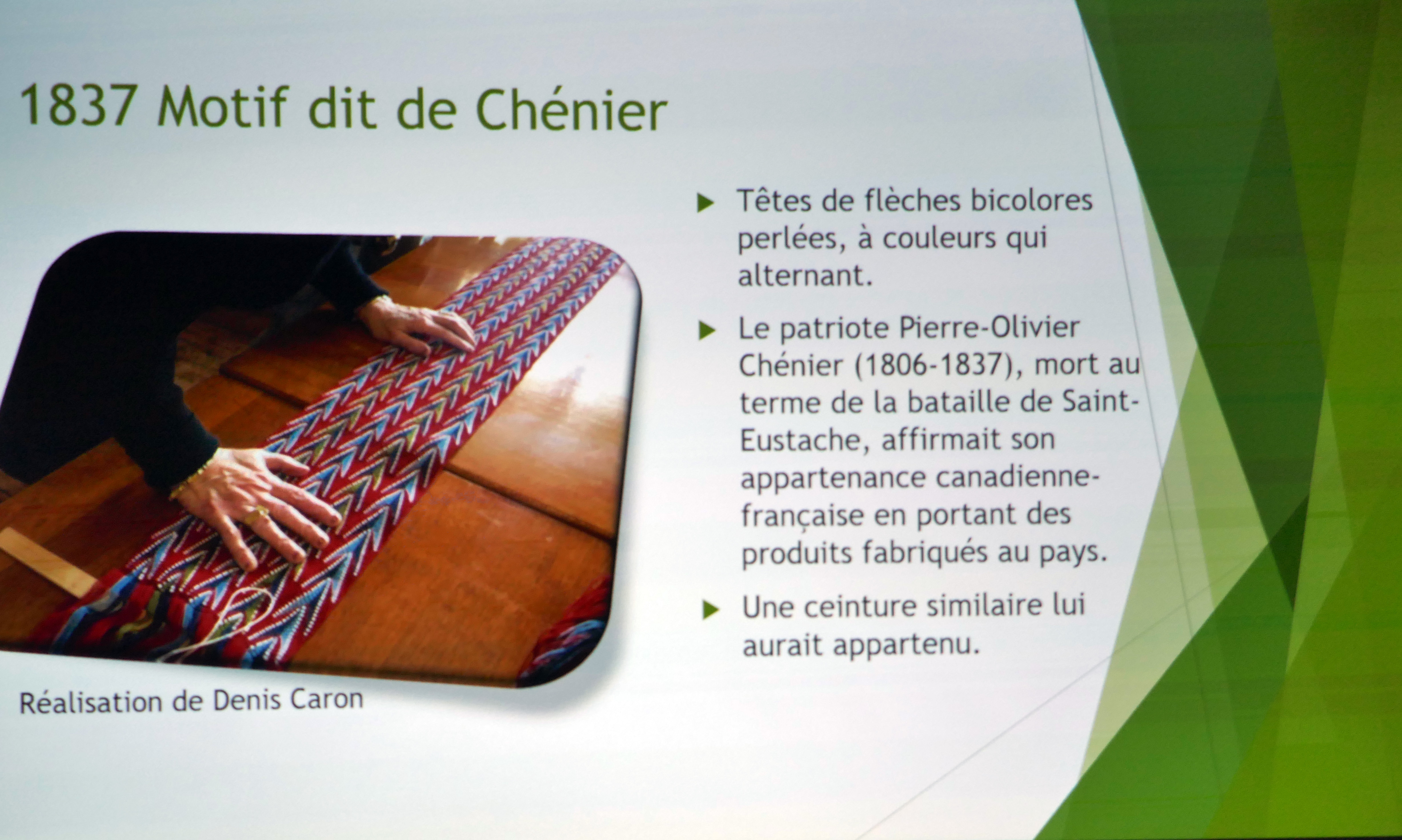 Ceinture fléchée
