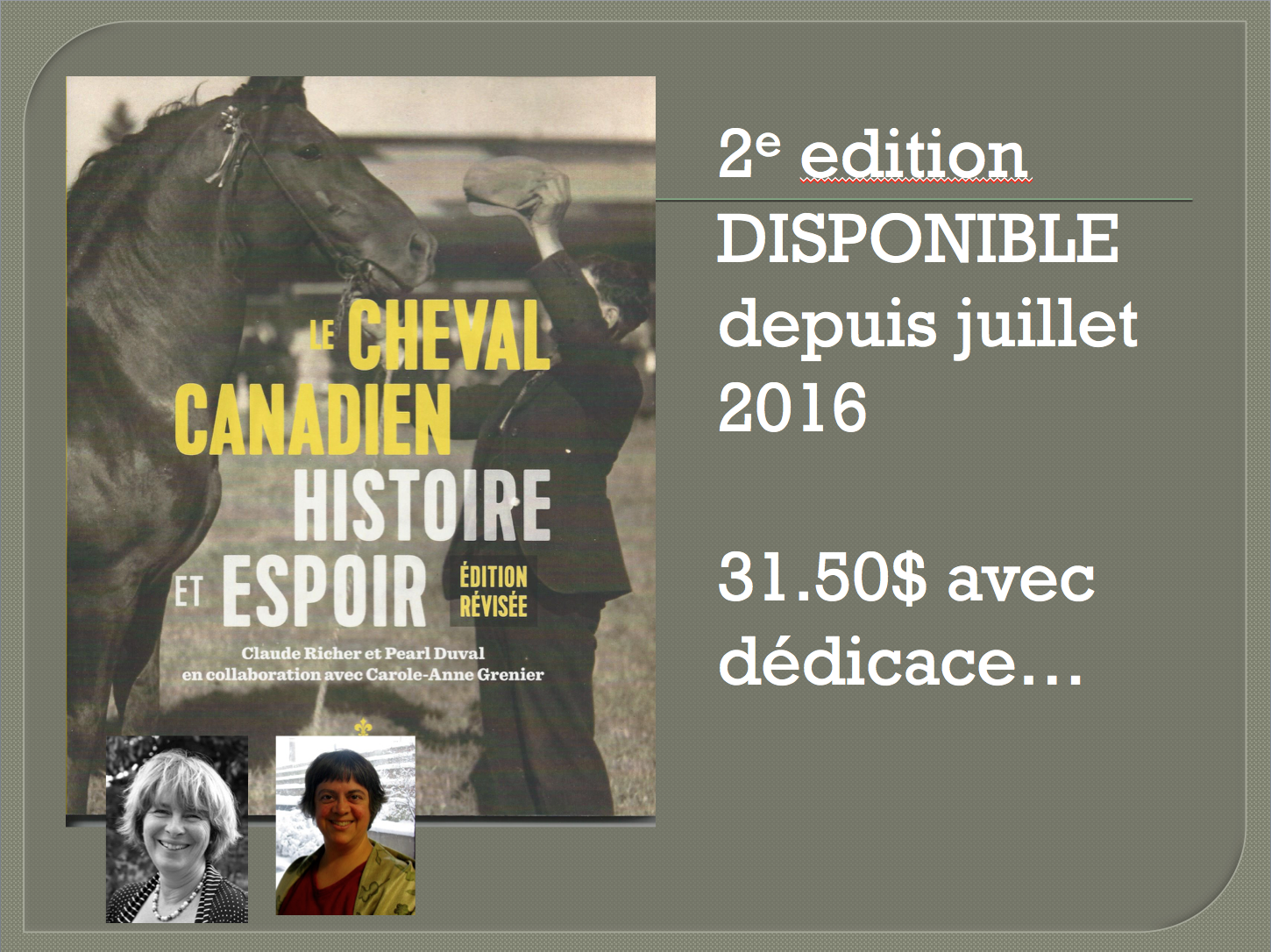 Le cheval canadien