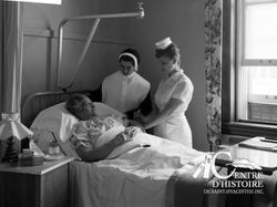 Reportage-Soeurs-de-la-Charité-Hôtel-Dieu-avec-Sr-Lisette-Jacques-1961-Collection-Centre-d'histoire-