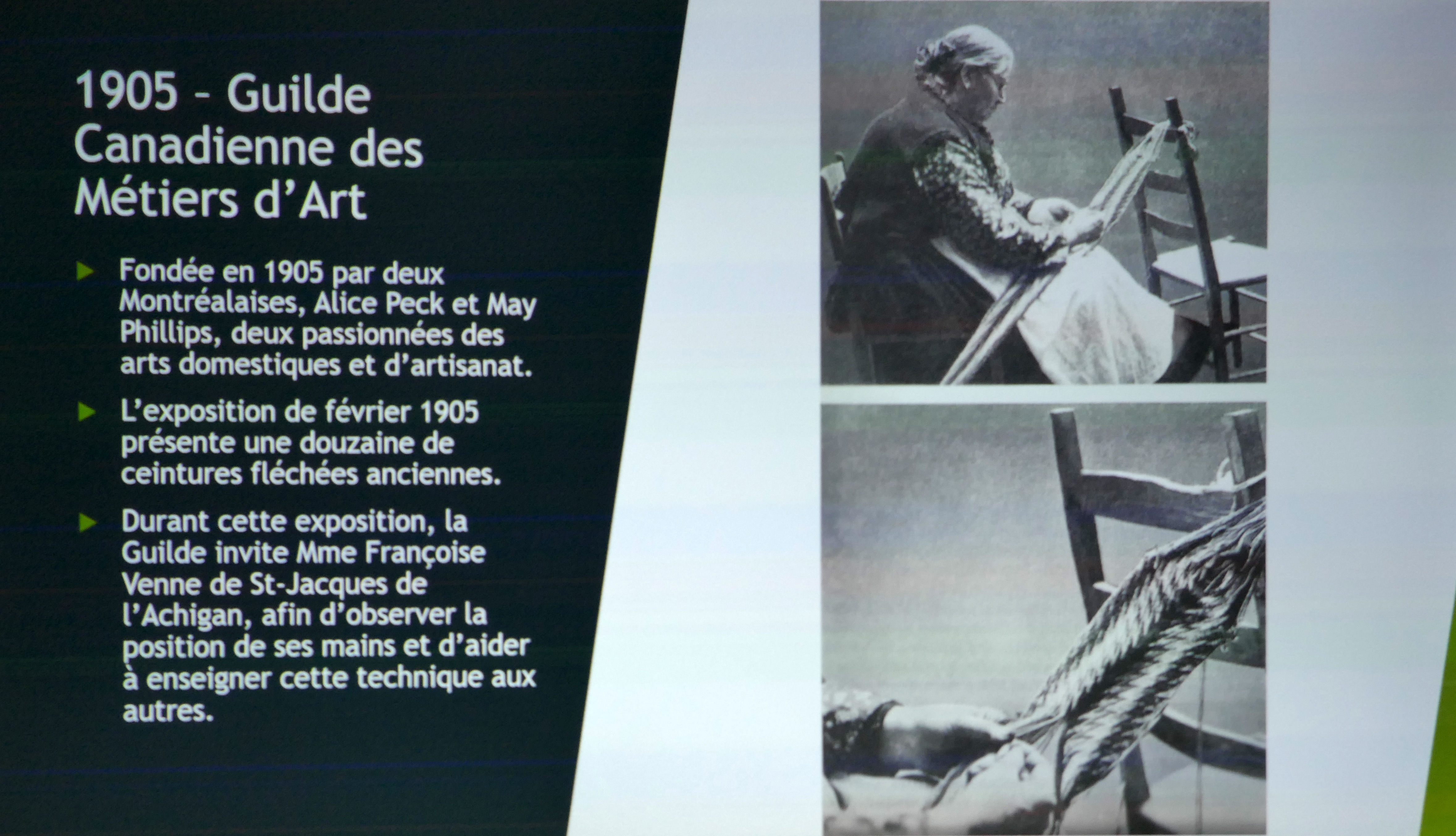 Ceinture fléchée