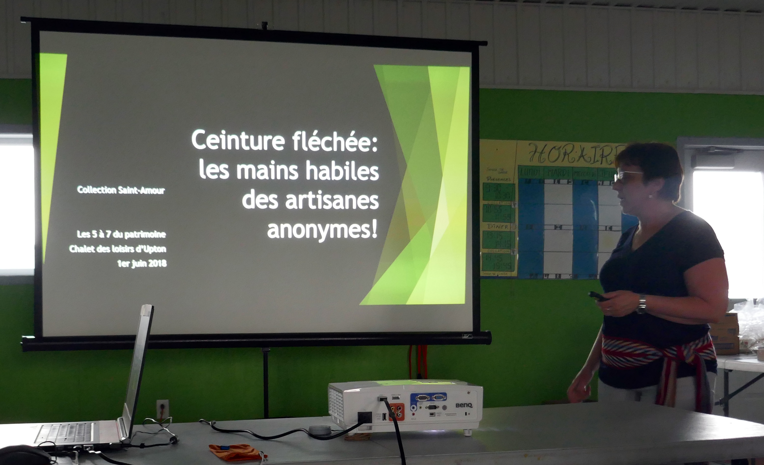 Ceinture fléchée