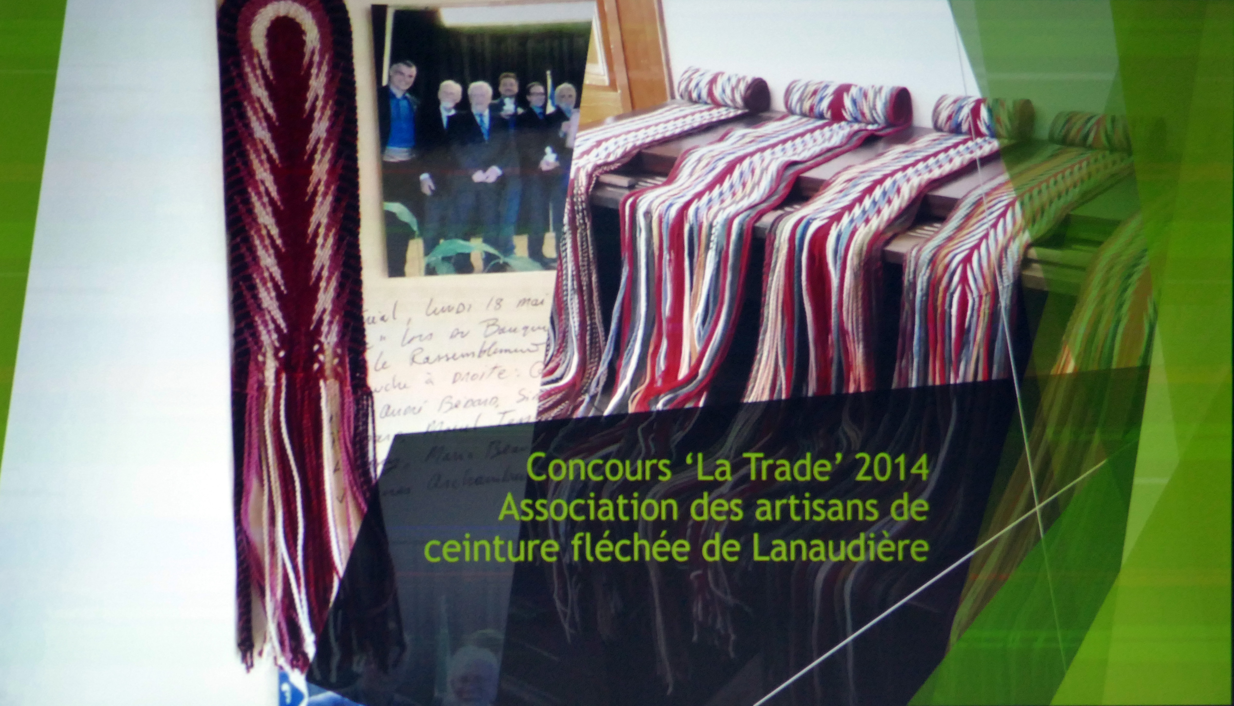 Ceinture fléchée