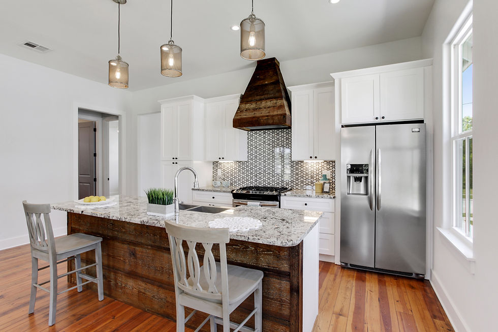 Staged Kitchen