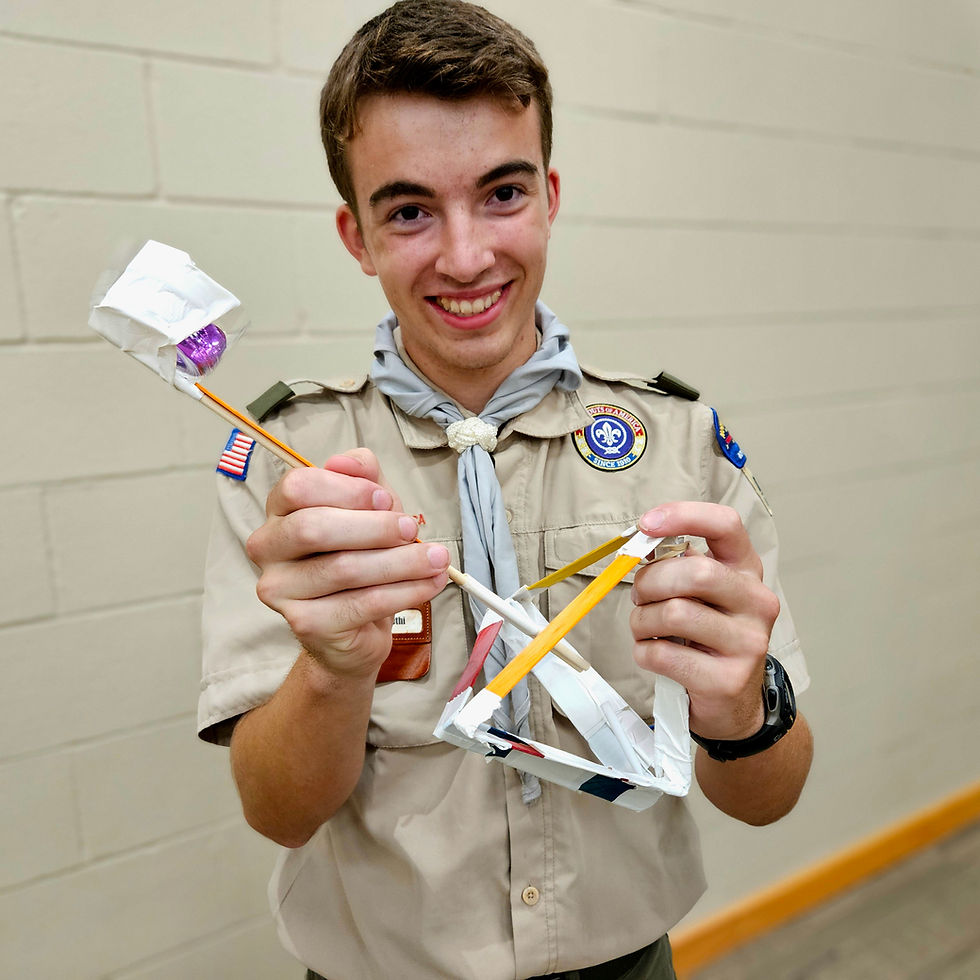 Throwback: Catapult Workshop with Boy Scout Troop 531