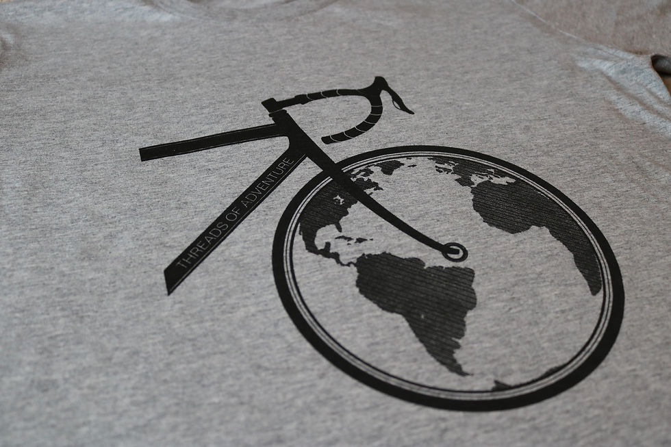 Thumbnail: Cycling Keeps the World Turning - Grey