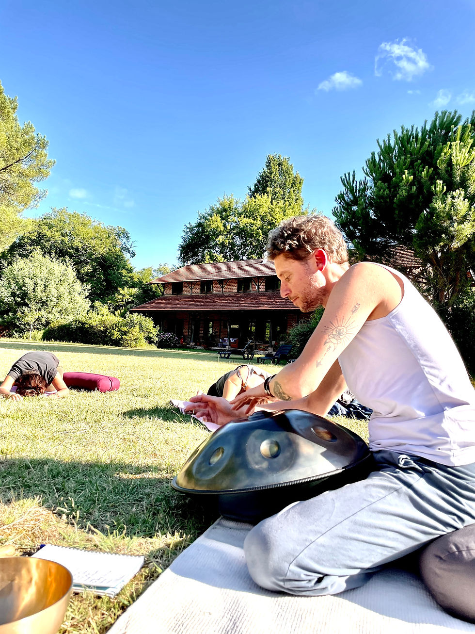 handpan yoga Xavier Dardot