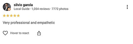 Dwyer Google Review