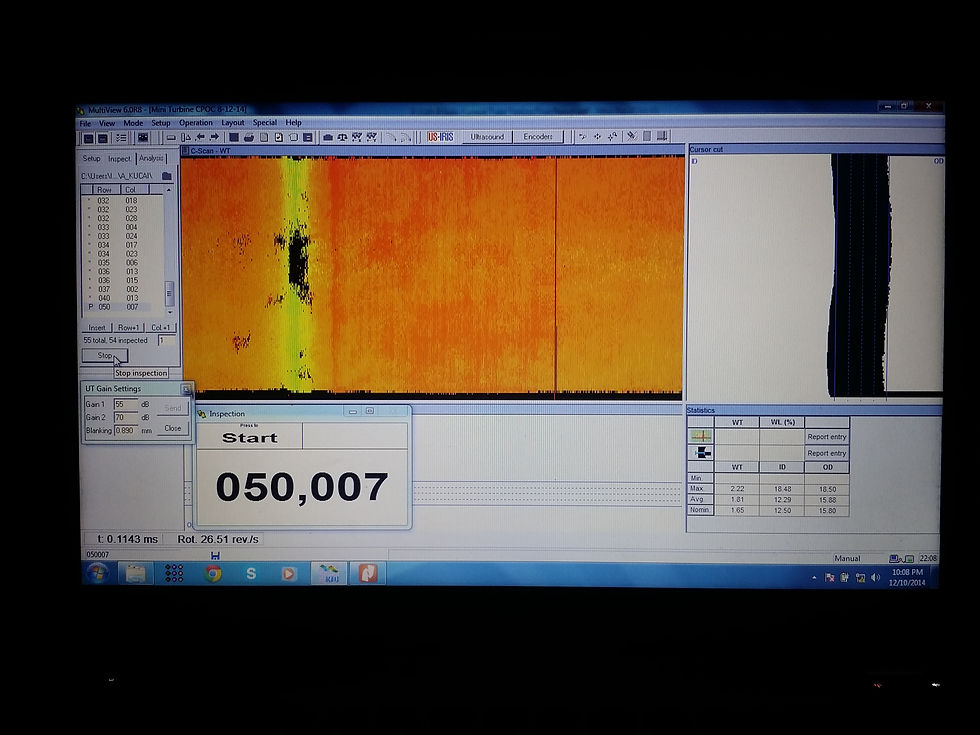 Example of IRIS C-Scan