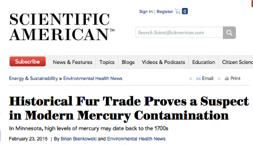 toxic fur trade