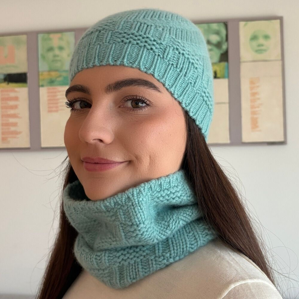 OSLO NECKWARMER - AQUA