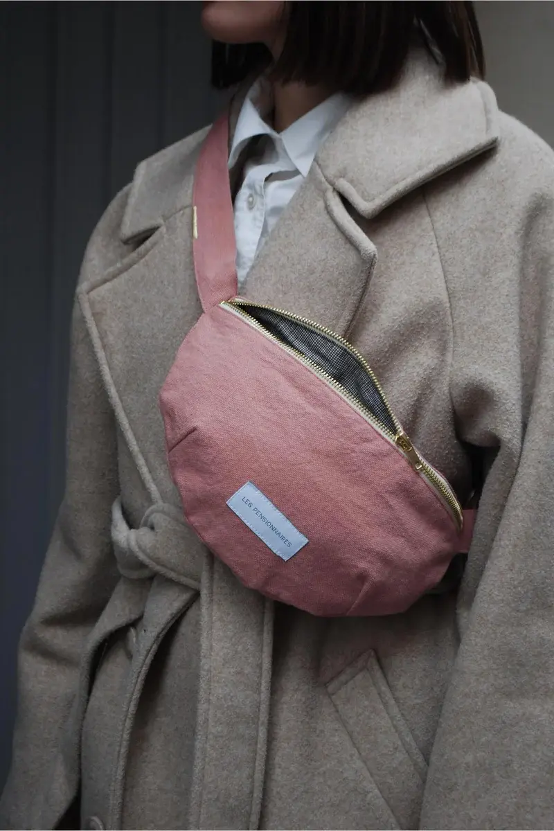 Thumbnail: Banana Bag Organic Cotton - Rosewood