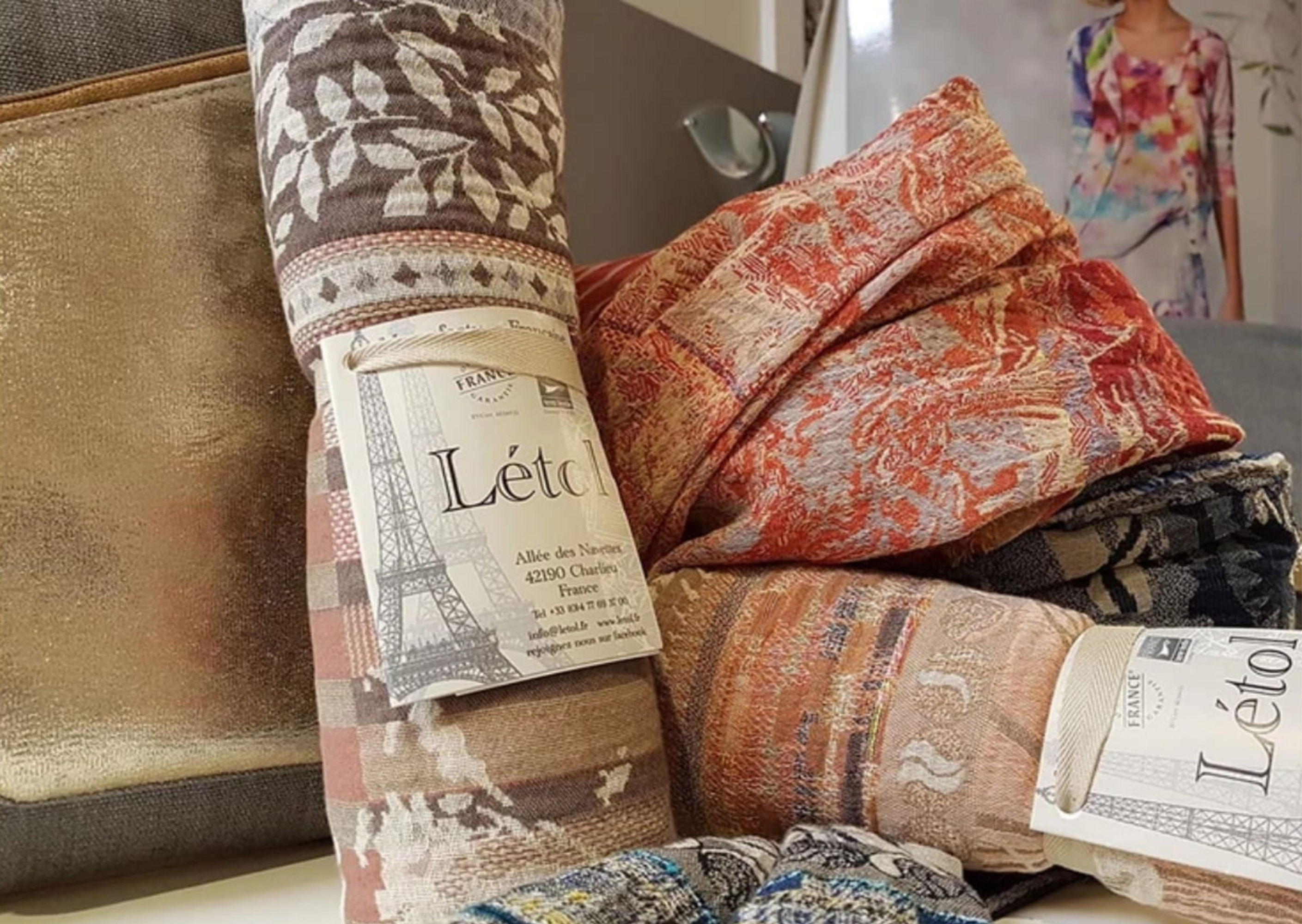 10 Assorted Letol Scarves