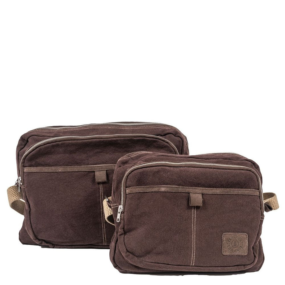 LARGE WORKING BAG - BROWN