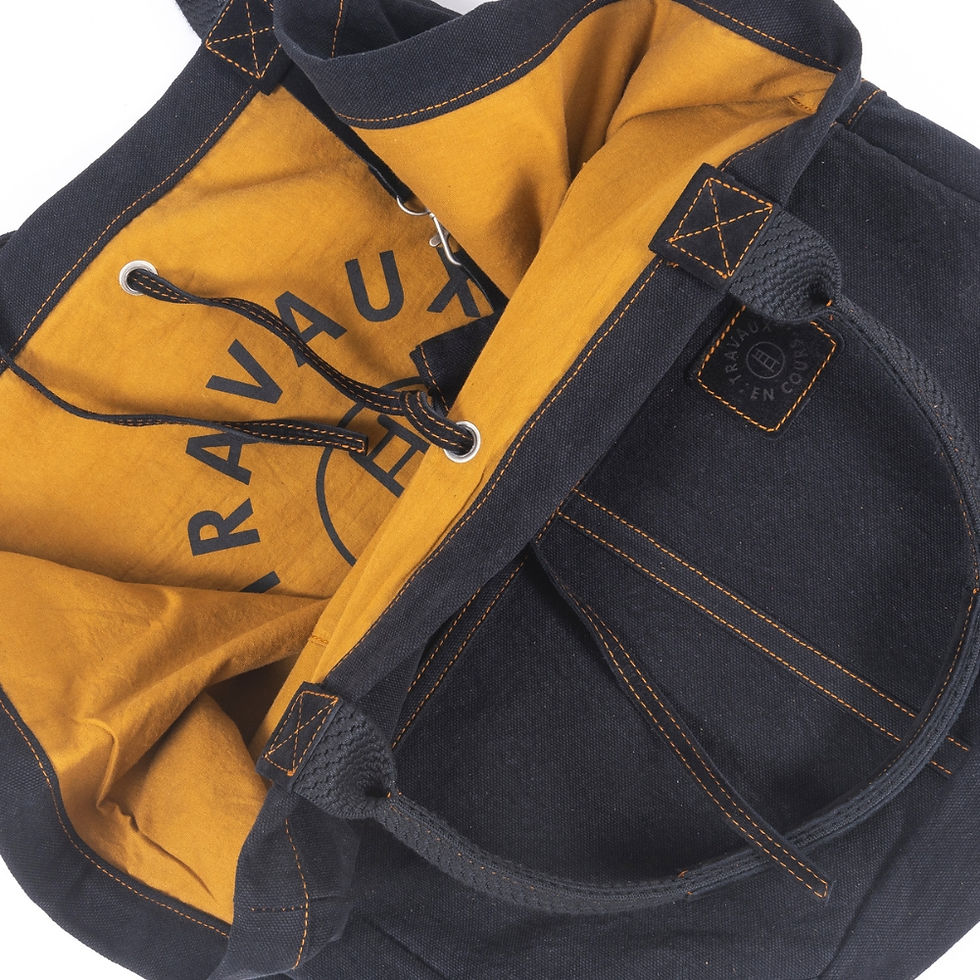 Thumbnail: LARGE TRAVELLOR'S BAG - BLACK