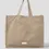 Thumbnail: Large Organic Cotton Canvas Tote Bag - Sand