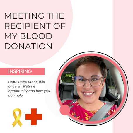 Meeting the Recipient of my Blood Donation
