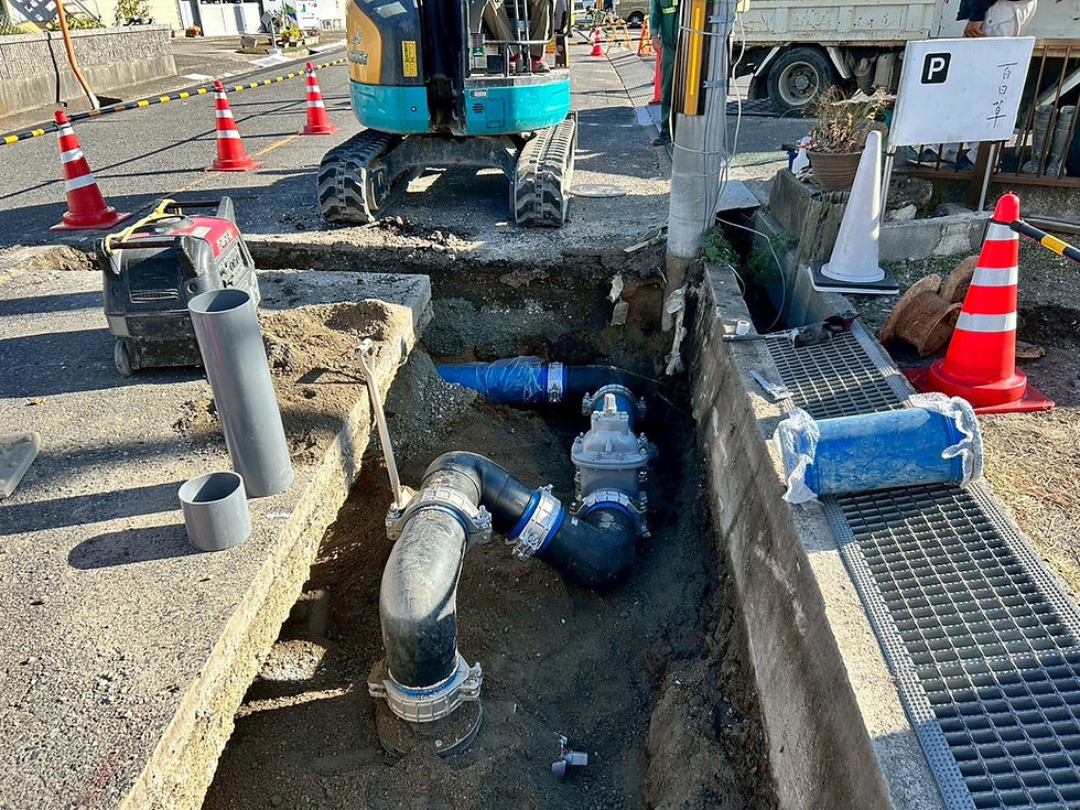 上水道工事