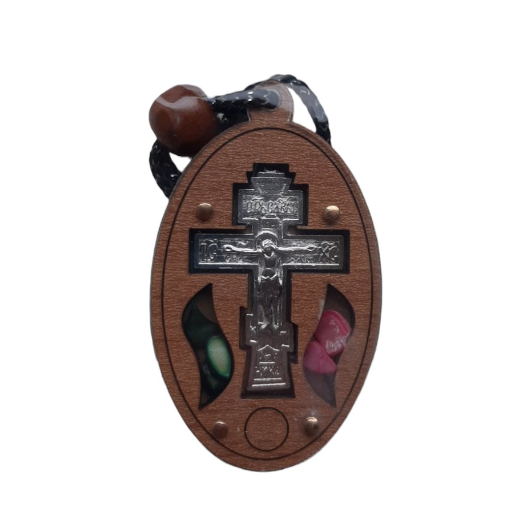 Hanging cross, cross in the car