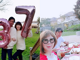 林嘉华庆祝结婚37周年　移民加拿大住大屋设自家庭院生活写意