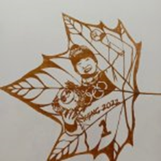 樹葉記錄中國隊冬奧奪金瞬間
