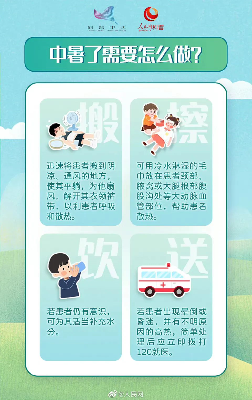 中暑嚴重可致命，如何預防才有效？