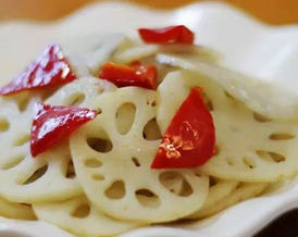 四川菜烹飪食譜 醋溜藕片