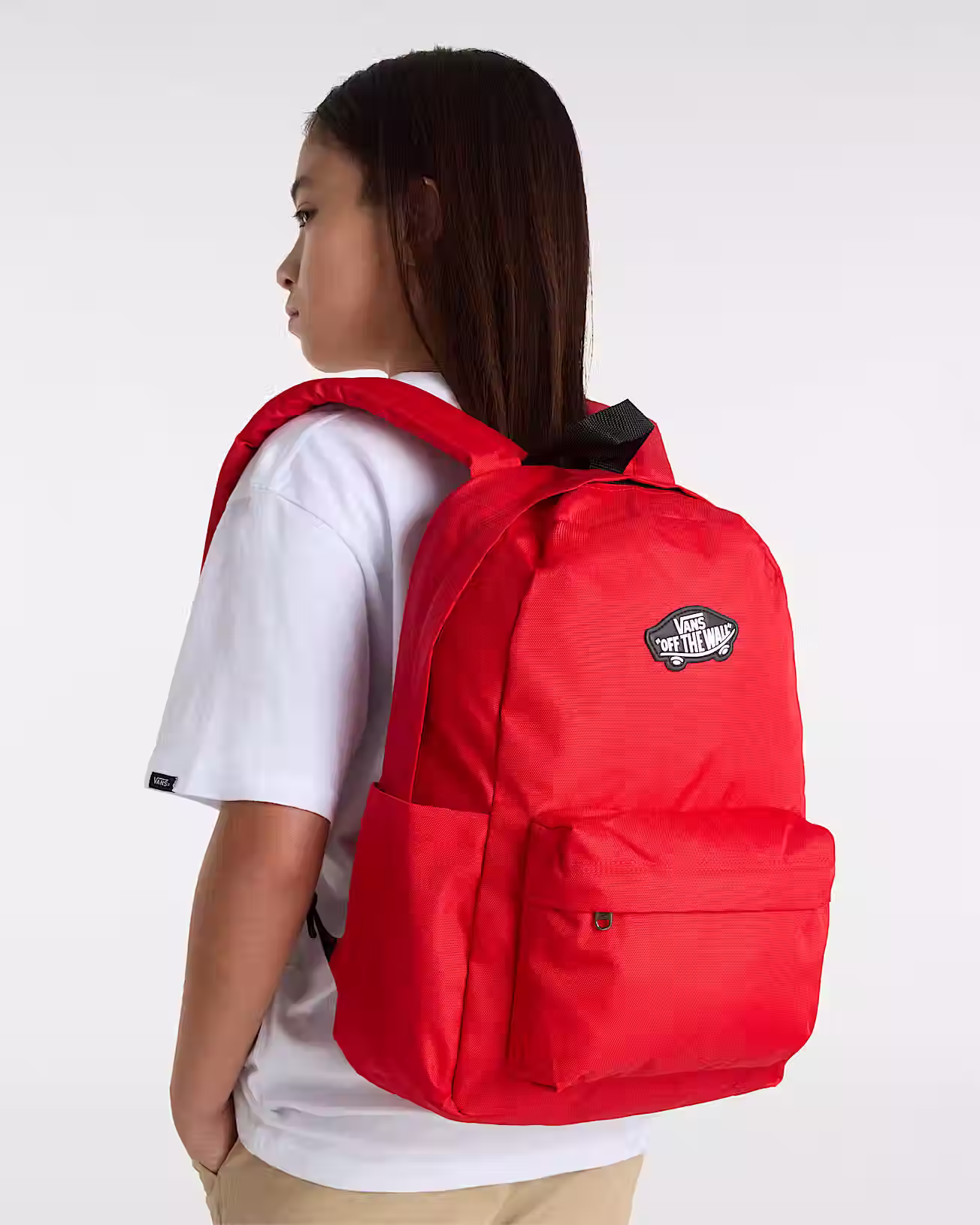 Vans - Sac à dos Old Skool Grom - Enfant - rouge