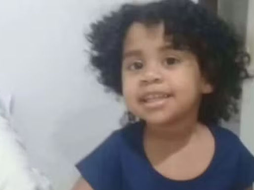 Menina de 3 anos morre engasgada com pão e mingau em Vitória da Conquista