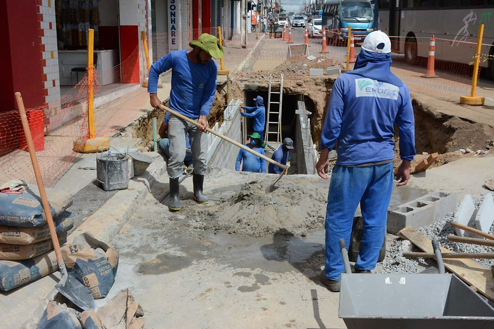 Prefeitura aguarda conclusão de trabalhos da Embasa para iniciar recuperação de trecho na Avenida Régis Pacheco