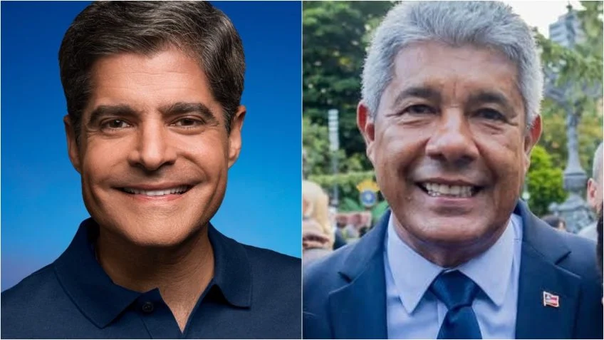 Quaest aponta empate técnico na disputa pelo Governo da Bahia entre Neto e Jerônimo