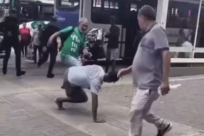 Valentões 'saem na mão' na Estação Herzem Gusmão, em Vitória da Conquista