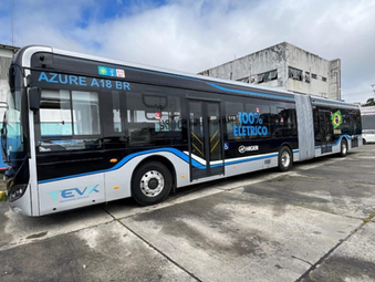 Vitória da Conquista é selecionada para projeto-piloto com ônibus elétrico no transporte público