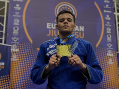 Conquistense Lucas Bahia sagra-se Campeão Europeu de Jiu-Jitsu em Portugal