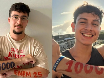 Estudante e professor da UFBA conquistam nota máxima na redação do Enem 2025