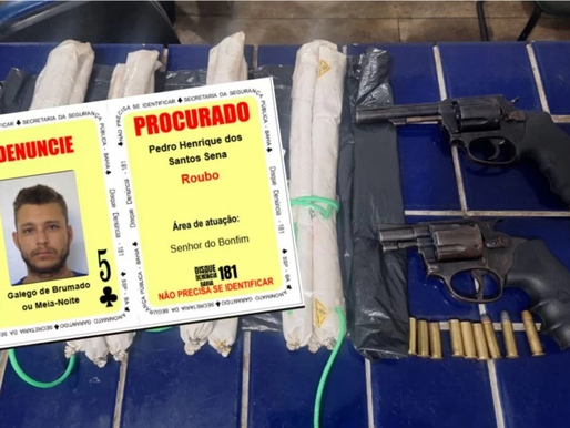 Confronto com a polícia deixa dois mortos em Brumado; dinamites e armas foram apreendidas