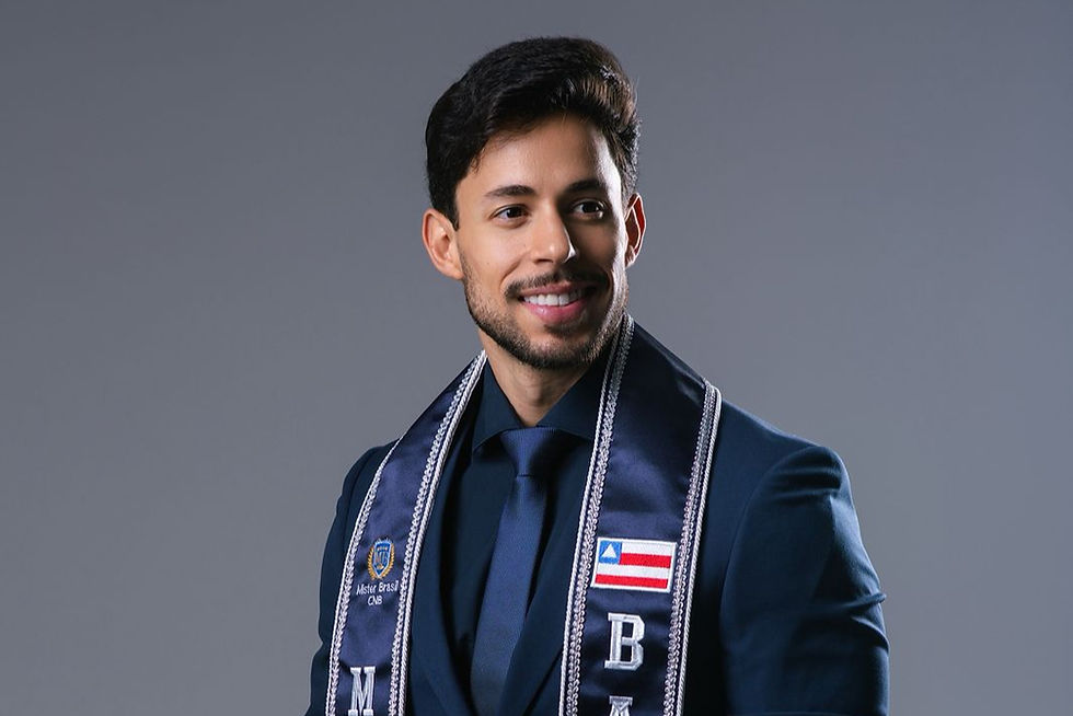 Do consultório para as passarelas: Dentista de Vitória da Conquista representa a Bahia no Mister Brasil 2026